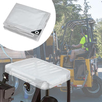 JISADER Forklift Cover 53 x 45 inch Weatherproof Heavy Duty Easy Installation Shield