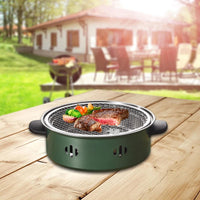 Colaxi Barbecue s,Meat Steak Grilled s,Stainless Steel Multipurpose Barbecue Rack,Camping for Beach,Hiking,Patio black handle