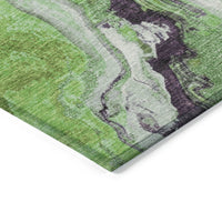 Dalyn Rugs Machine Washable Indoor/Outdoor Chantille Green 10' x 14' Rug