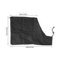 Leaf Blower Storage Bag, 420D Oxford Cloth Large Diameter Zippered Waterproof Leaf Blower Bag  For Vacuum Leaf Blowers