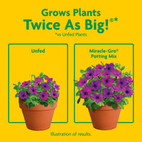 Miracle-Gro Potting Mix, For Container Plants, Flowers, Shrubs, 16 qt.