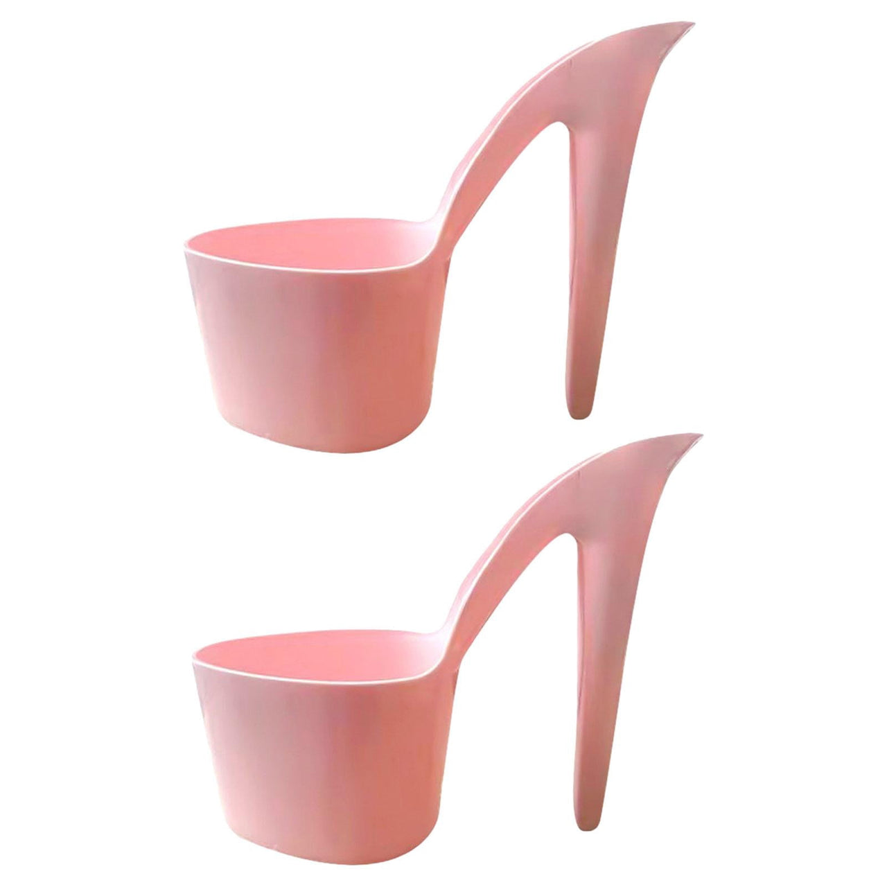 Gazechimp 2Pcs Flower Pot Bookshelf Decor Desktop Ornament Table Ornaments Lady Shoe Shape
