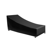 Patio Chaise Chairs Cover Beach Chair Cover Waterproof Outdoor Heavy Duty Dustproof All Weathers Protection Lounger Cover 210D and Small