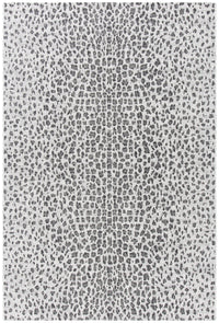 Safavieh Courtyard Karina Animal Indoor/Outdoor Area Rug, Gray/Black, 5'5