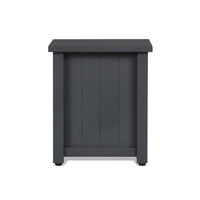 Afuera Living Modern Metal/Plastic Propane Tank Cover in Gray