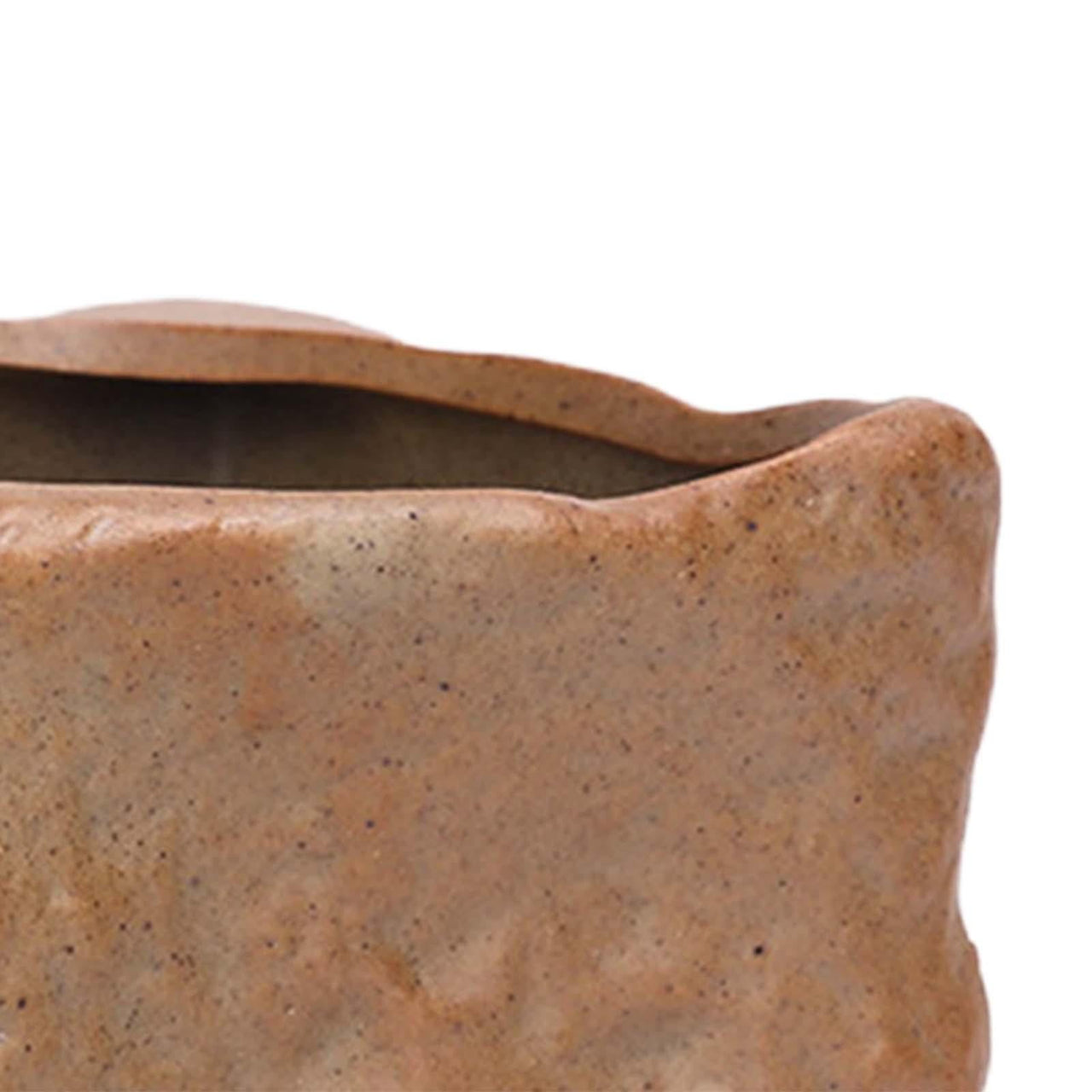 Ceramic Pot Plants Growing Pot Modern Style Planter with Drainage Hole Bonsai Plants Pot for Home Outdoor Desk Festival Decoration Style B and Large
