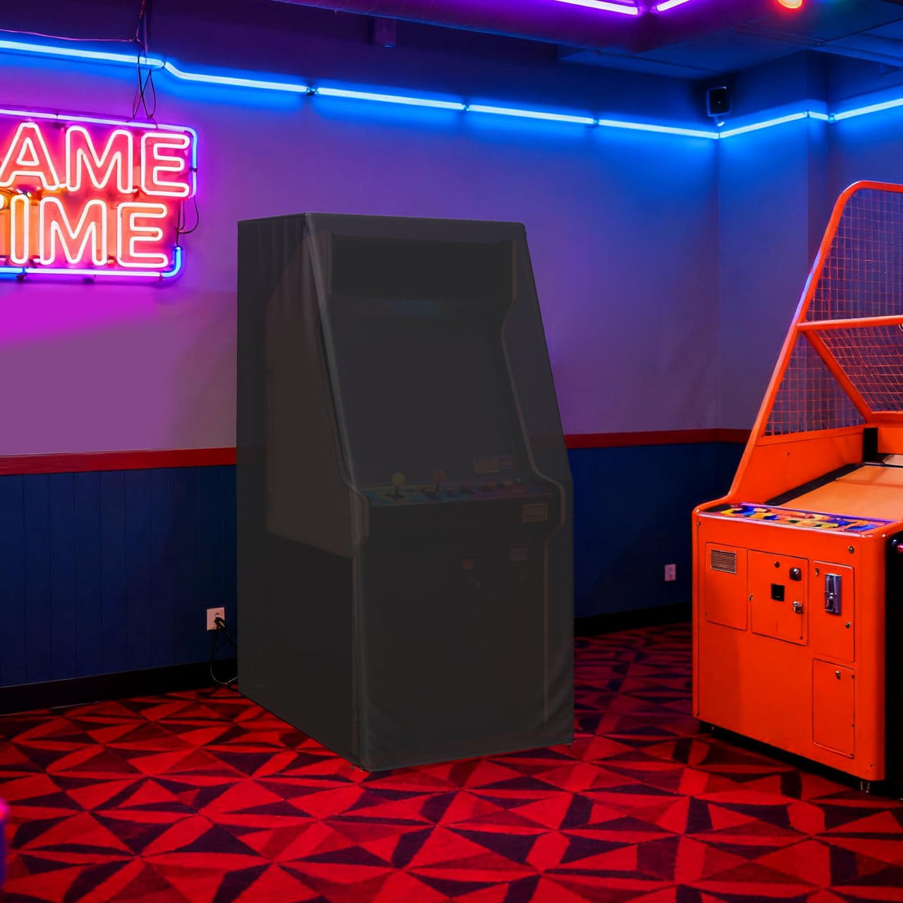 Large Arcades Machine Dustproof Cover Waterproof Design Protective Cover For Indoor And Outdoor Game Machine Protections