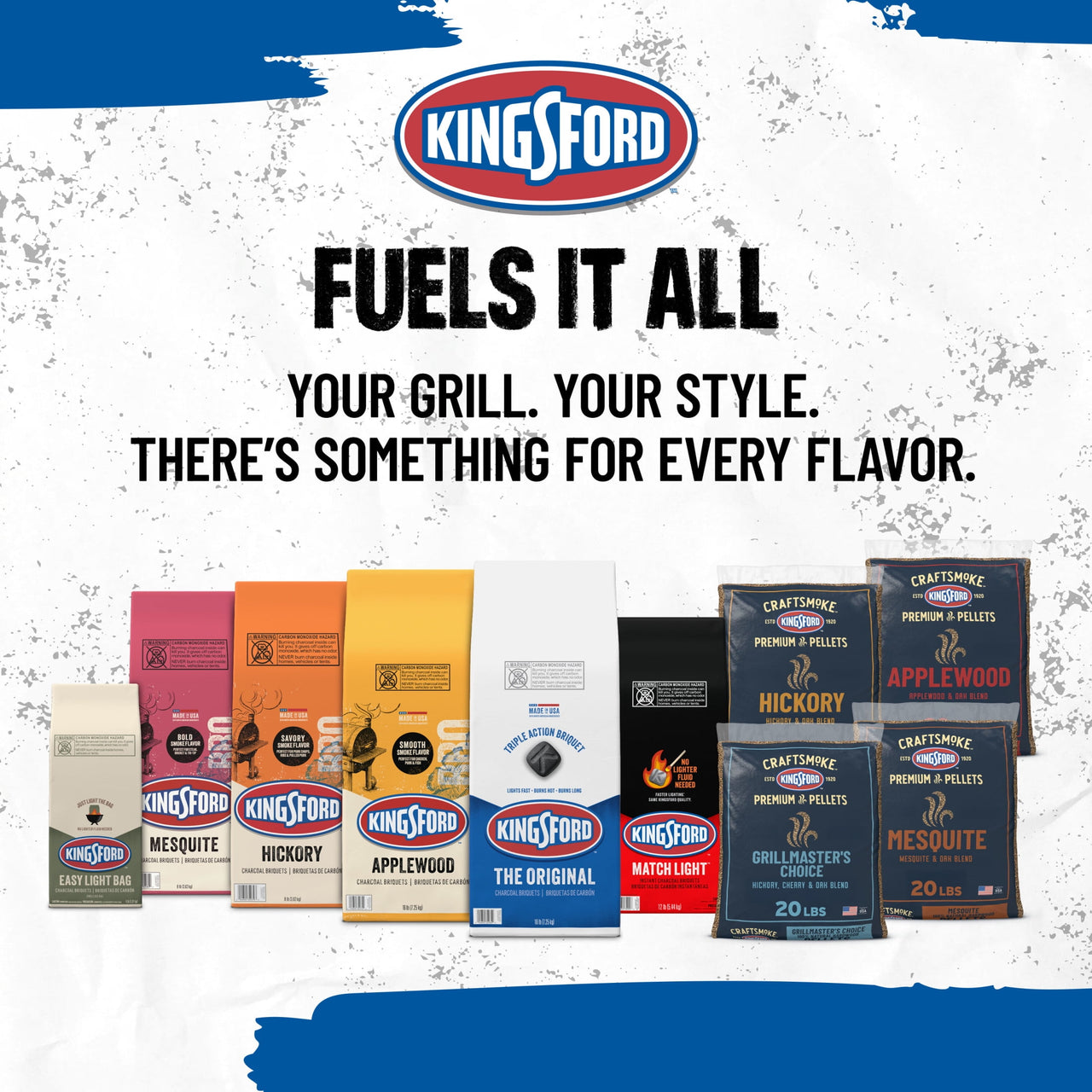 Kingsford Original Charcoal Briquettes, 16 lbs Each 2-Pack Value Size