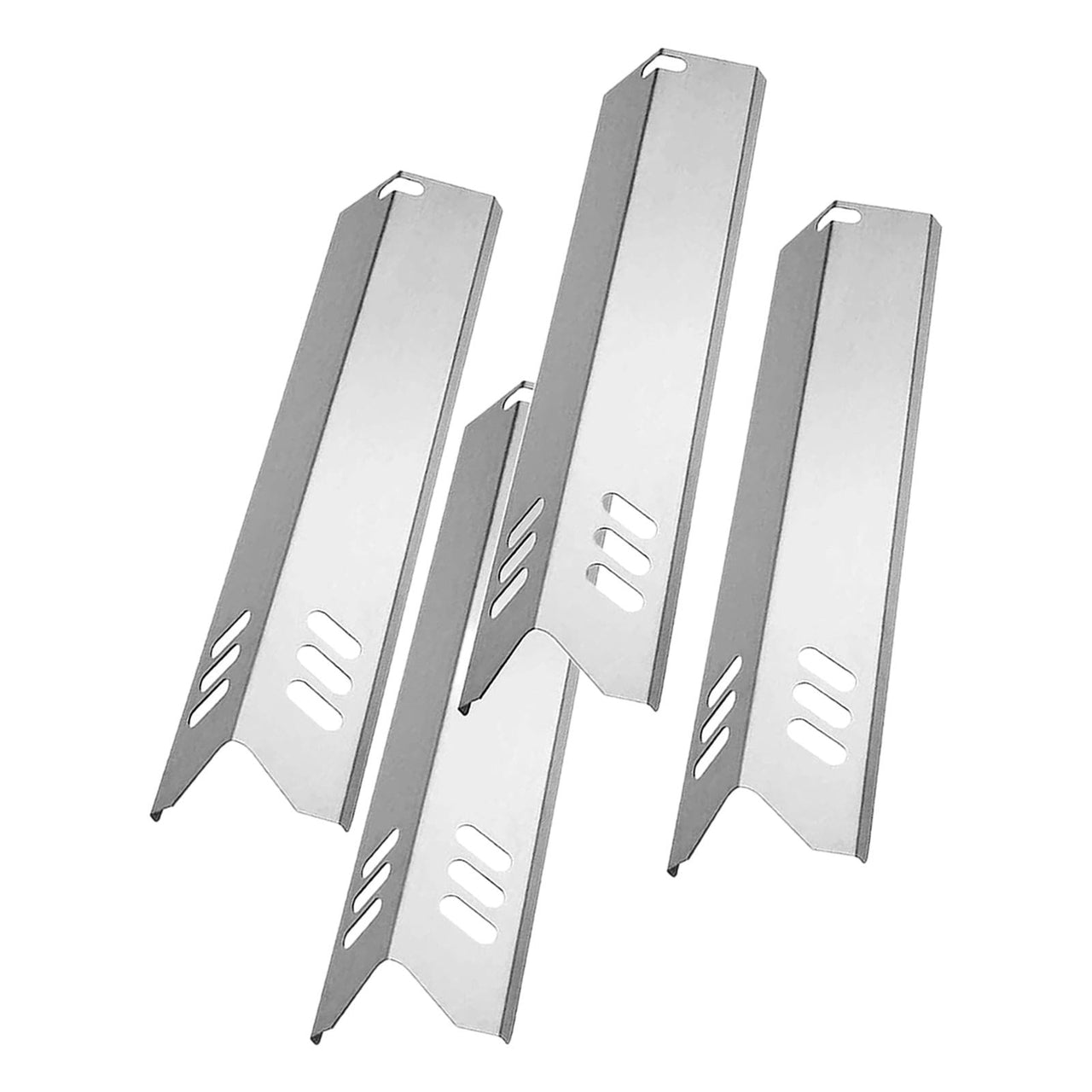 Colaxi 4 Pieces Grill Heat Tents 15 inch Fire Barrier Enamel Heat Plate for Camping