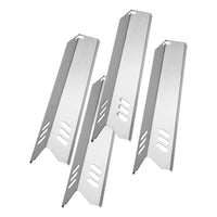 Colaxi 4 Pieces Grill Heat Tents 15 inch Fire Barrier Enamel Heat Plate for Camping