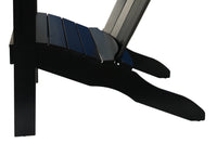 Mainstays Wood Outdoor Adirondack Chair, Black