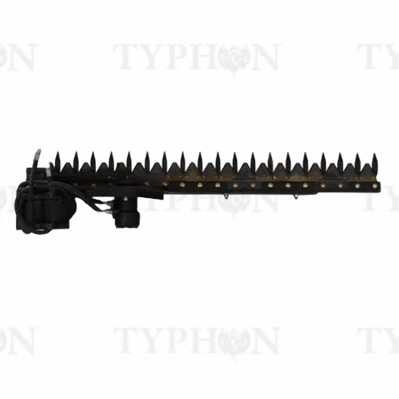 TYPHON Hedge Trimmer Steel Attachment for 2–3 Ton TERROR XXV Mini Excavators