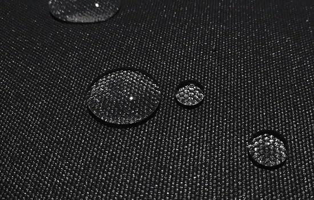 Eevelle Patio Bench Cover  Marinex Marine Grade Fabric Durable 600D Polyester - Outdoor Bench Covers, Durable Lawn Patio Loveseat Cover, All-Weather Protection - 20"H x 44"L x 22"W, Black