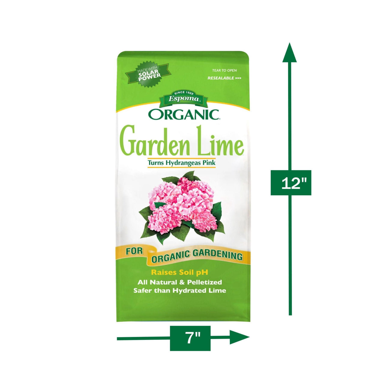Espoma Organic Garden Lime 5 lb Fertilizer - Covers 135 sq ft