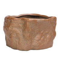 Ceramic Pot Plants Growing Pot Modern Style Planter with Drainage Hole Bonsai Plants Pot for Home Outdoor Desk Festival Decoration Style B and Large