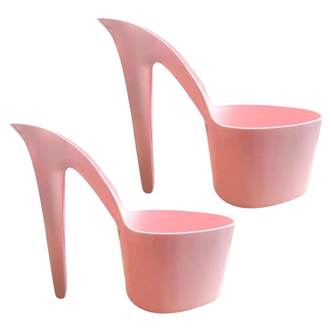 Gazechimp 2Pcs Flower Pot Bookshelf Decor Desktop Ornament Table Ornaments Lady Shoe Shape