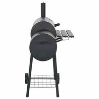 OnlineGymShop CB21719 Outdoor Charcoal BBQ Offset Smoker