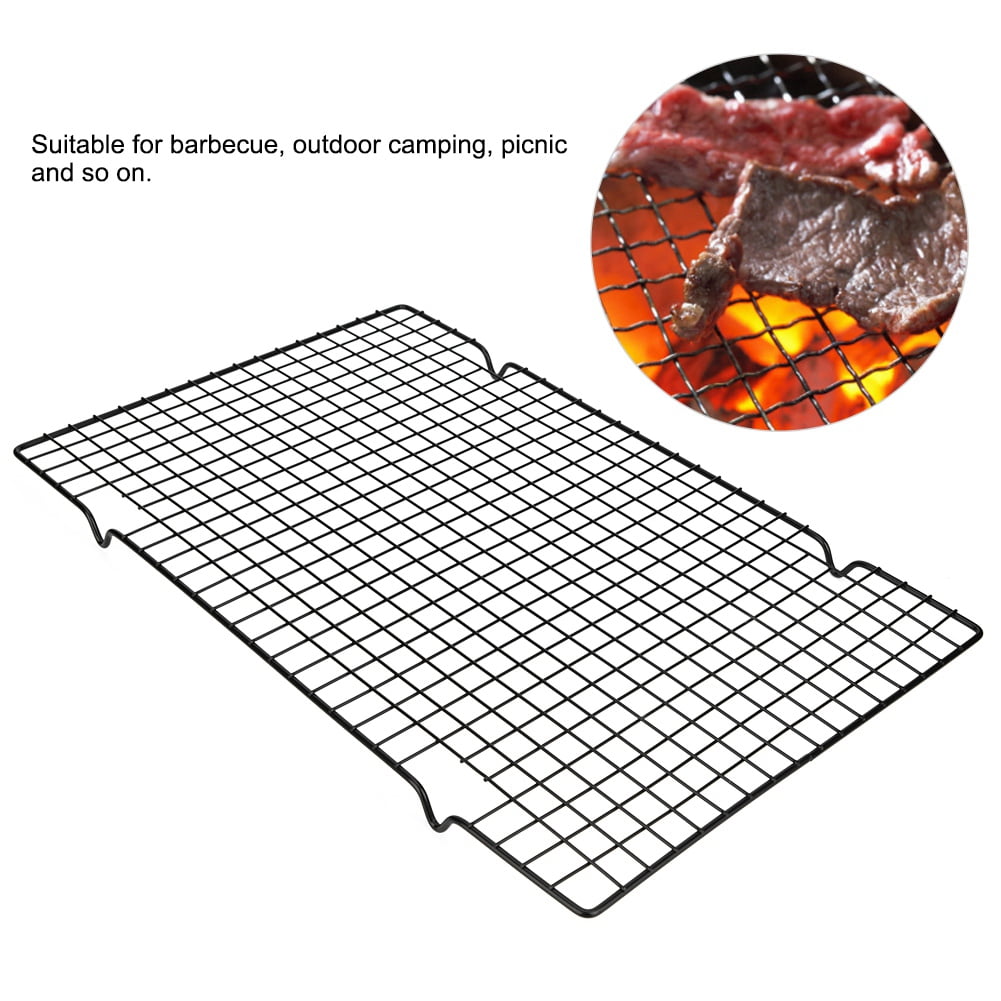 Rectangle BBQ Wire Mesh Grill Net Barbecue Grilled Grid Outdoor Camping Picnic Tool, Barbecue Grilled Grid