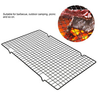 Rectangle BBQ Wire Mesh Grill Net Barbecue Grilled Grid Outdoor Camping Picnic Tool, Barbecue Grilled Grid