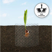 Garden Craft 24in H x 50ft L Gray Chicken Wire with 1in Openings