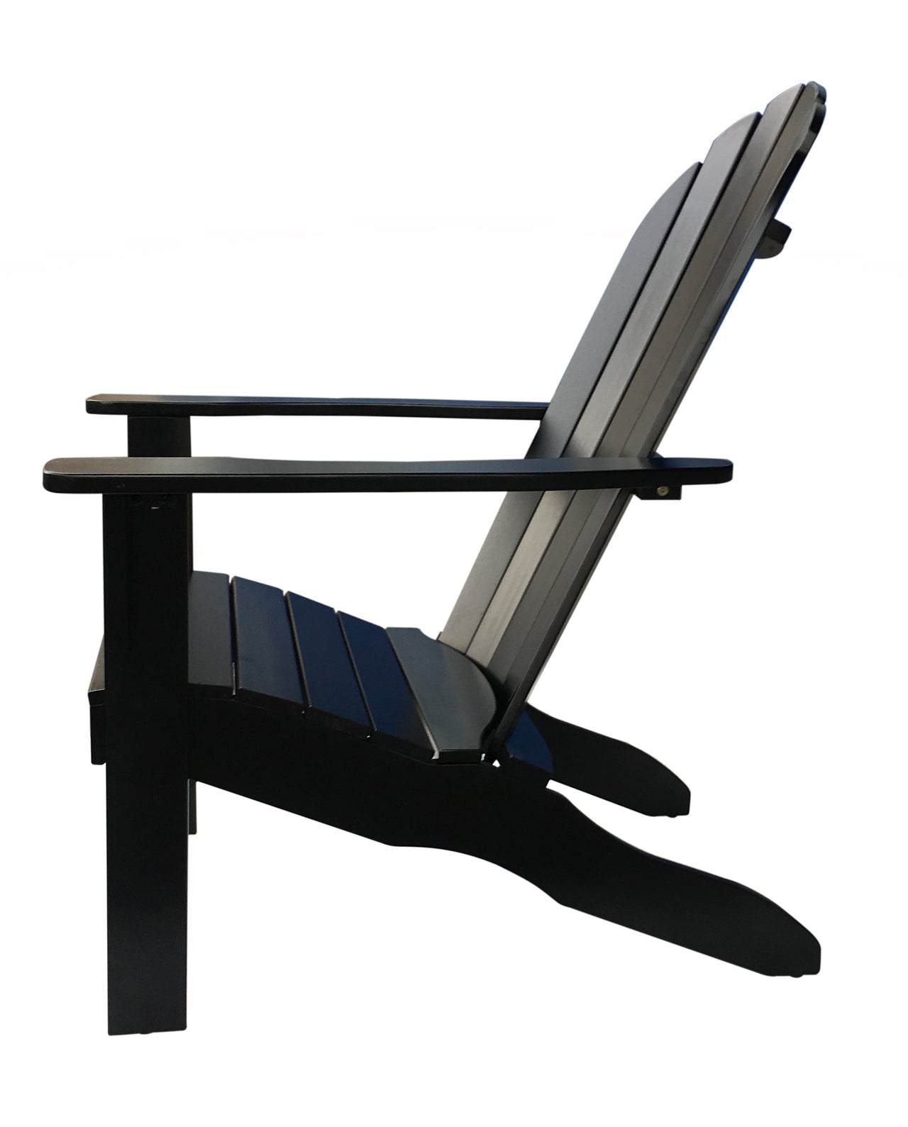 Mainstays Wood Outdoor Adirondack Chair, Black
