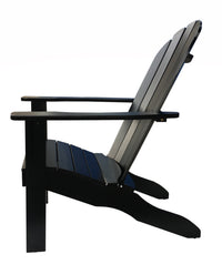 Mainstays Wood Outdoor Adirondack Chair, Black