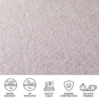 Safavieh Courtyard Mitre Geometric Indoor/Outdoor Area Rug, Beige, 5'3