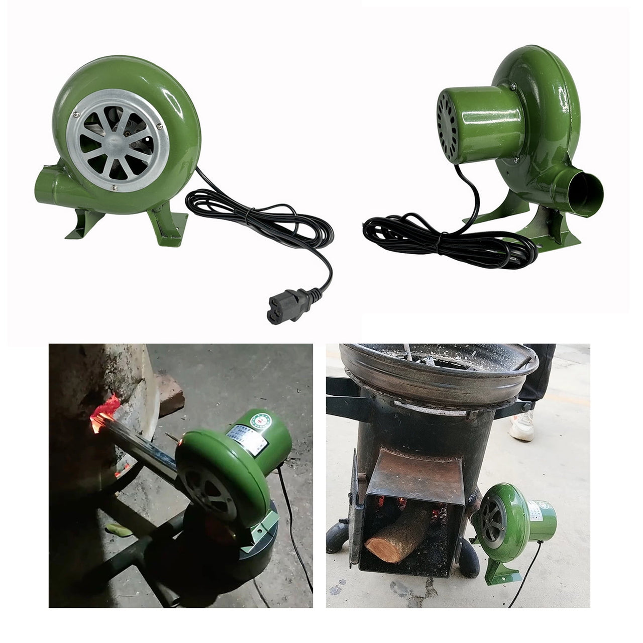 Electric Forges Blower for Blacksmiths Metalworking Ventilation Equipment Blacksmith Coal Forges Accessories Simple to Use