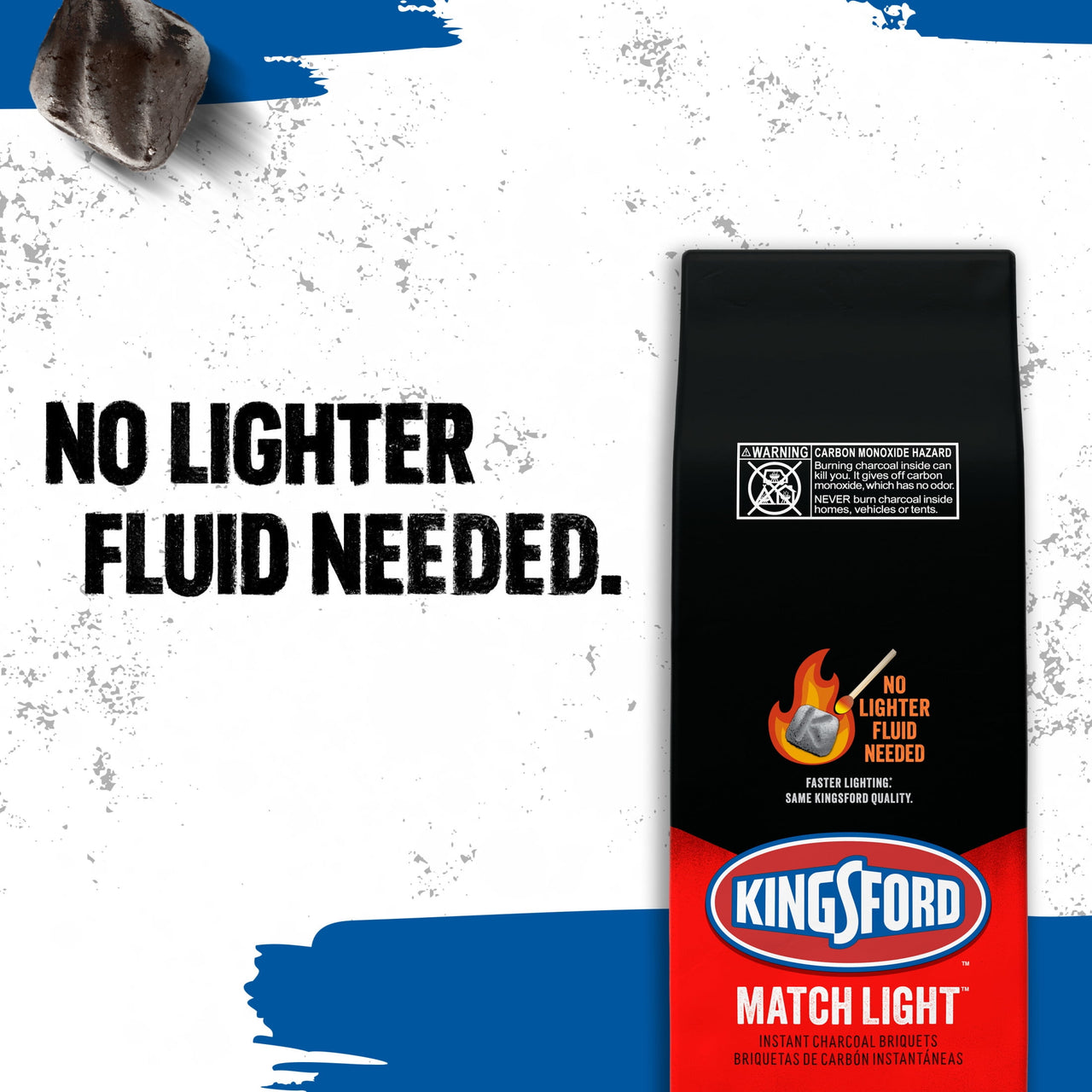 Kingsford Match Light Instant Charcoal Briquettes, 12 lbs Each 2-Pack Value Size