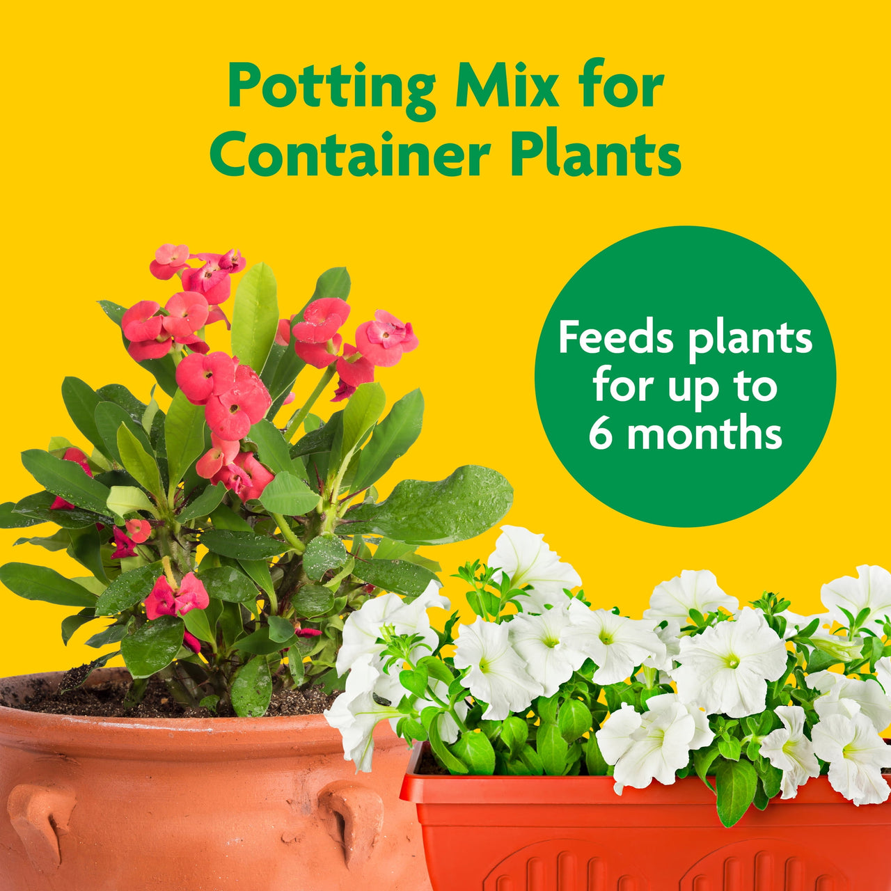 Miracle-Gro Potting Mix, For Container Plants, Flowers, Shrubs, 16 qt.