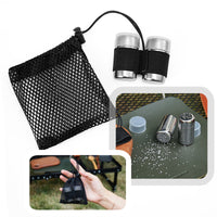 Seasoning Seasoning Bottles Stainless Steel Spill Proof Compacts For Hiking Picnics Barbecues Outdoor Activity