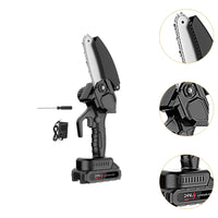 figatia Mini Sawing Machine, Handheld Chain Saw ,Chain Tool ,Small Pruning Shears Electric Sawing Machine for Pruning Logging, Trimming Household