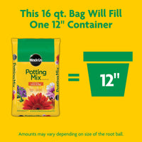 Miracle-Gro Potting Mix, For Container Plants, Flowers, Shrubs, 16 qt.