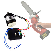 Cordless Electric Chainsaw Brushless Motor Replacement 21V 14 Teeth Small Brushless Motor Single Handsaw Special Motor