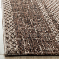 SAFAVIEH Courtyard Robert Striped Indoor/Outdoor Area Rug, 5'3
