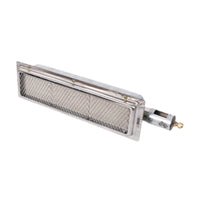 oshhni BBQ Infrared Burner BBQ Grill Searing Burner Easy to Use Professional Metal Replace Gas Heater Burner Sear Burner for Kitchen 33.5cmx10cm