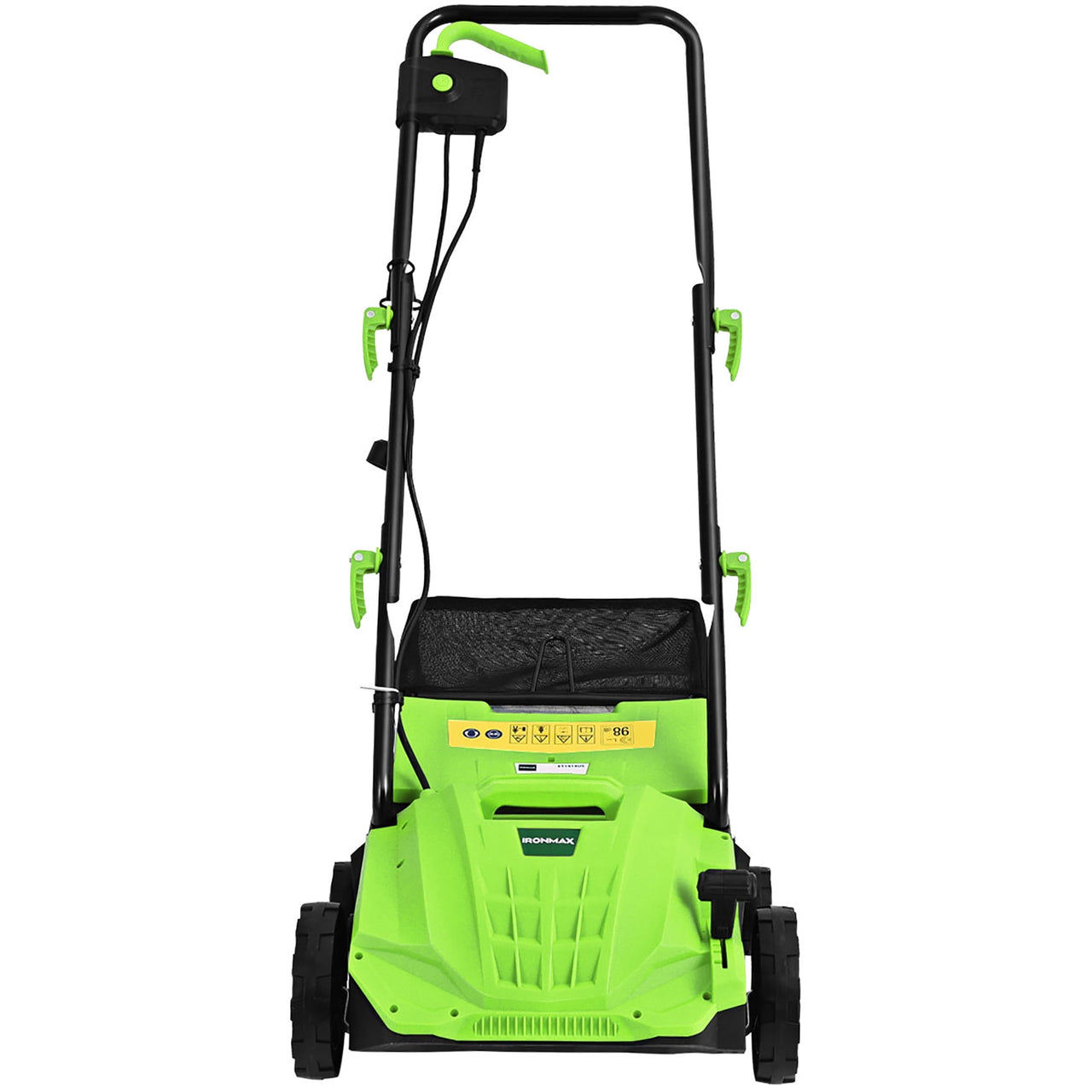 Costway 13” 12A Corded Electric Self-Propelled Walk-Behind Lawn Dethatcher, 40L Collection Bag