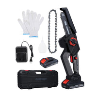 Chainsaw Cordless Chainsaw 6inch Chainsaw Brushless Electric Chainsaw For Logging And Tree Cutting Wood Processing, Garden Maintenance, Artistic Creation Outdoor Adventure 2PCS 21V