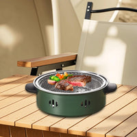 Colaxi Barbecue s,Meat Steak Grilled s,Stainless Steel Multipurpose Barbecue Rack,Camping for Beach,Hiking,Patio black handle