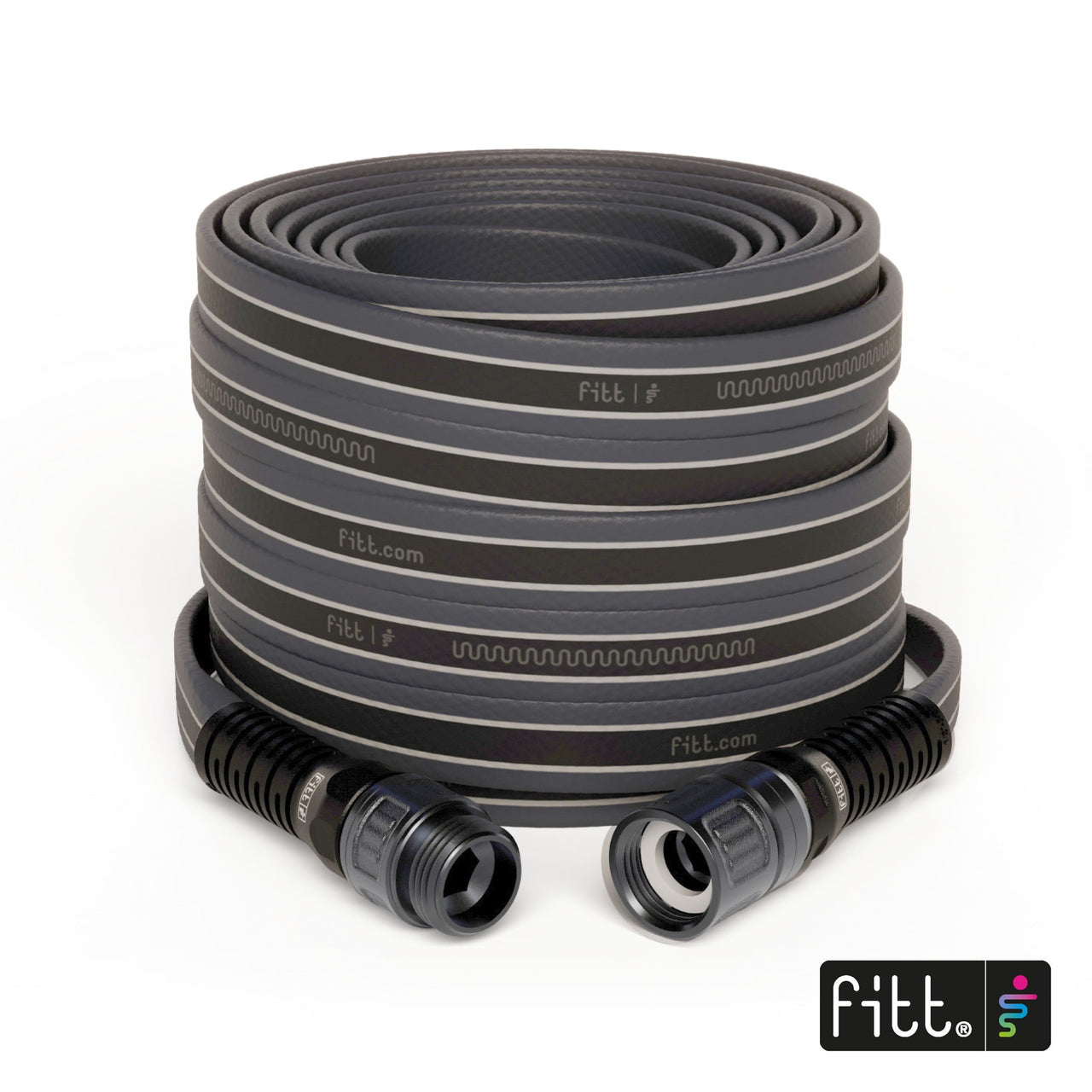 FITT Force Pro 5/8" x 50' Commercial Grade Black Garden Hose