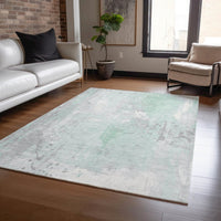 Dalyn Rugs Machine Washable Indoor/Outdoor Chantille Mint 10' x 14' Rug