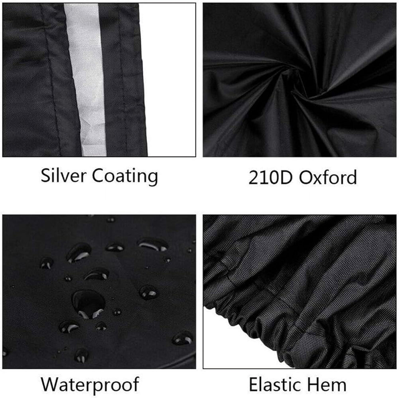 Riding Mower Waterproof Cover - Garden Tractor Cover (72" X 44" X 46")