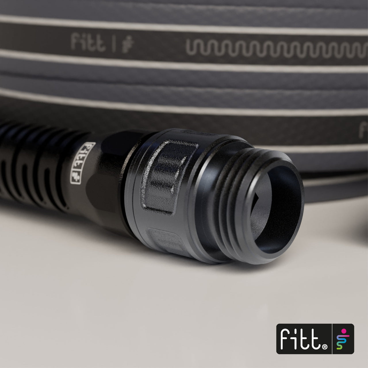FITT Force Pro 5/8" x 50' Commercial Grade Black Garden Hose
