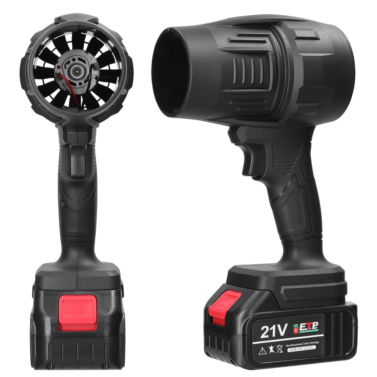 Violent Fan,Motor Ducted Violent Fan Turbofan Duct Portable Blower Tool Brush Motor Ducted Turbofan