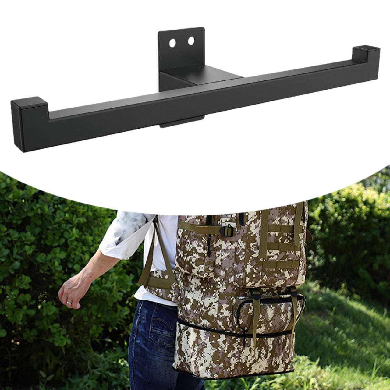 Aymzbd Backpack Leaf Blower Hanger Accessory Storage Organizer Holder for Shed Shop