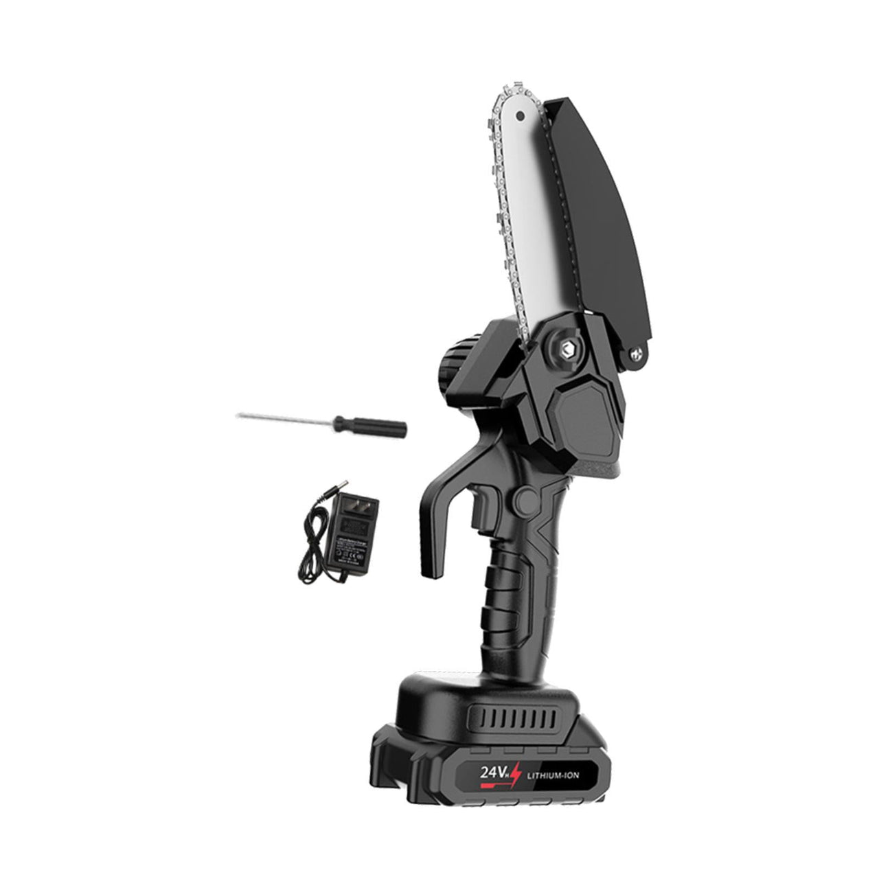figatia Mini Sawing Machine, Handheld Chain Saw ,Chain Tool ,Small Pruning Shears Electric Sawing Machine for Pruning Logging, Trimming Household