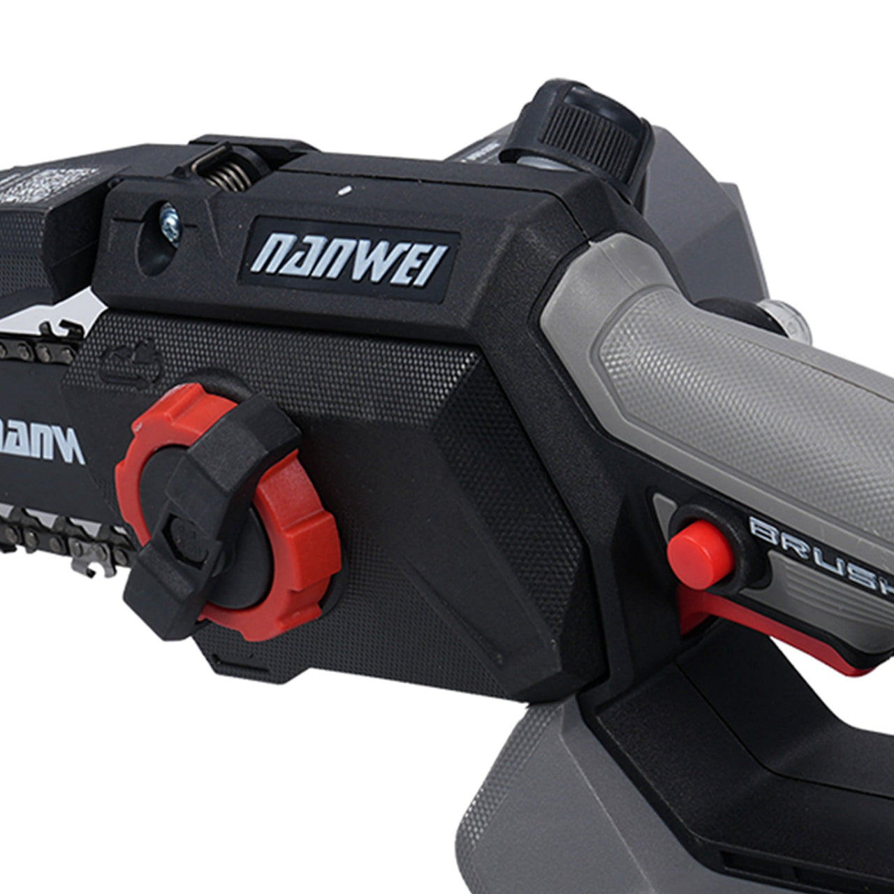 Chainsaw Cordless Chainsaw 6inch Chainsaw Brushless Electric Chainsaw For Logging And Tree Cutting Wood Processing, Garden Maintenance, Artistic Creation Outdoor Adventure 2PCS 21V