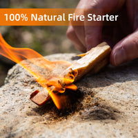 LuckyNote 40 Lbs Fatwood Fire Starter Sticks, 100% Natural Pine Kindling for Campfires, Fireplaces, Wood Stoves and Grills