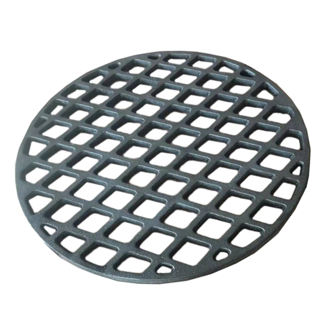Barbecue Grill Pan Rack Roasting Pan Durable Cross Wires Barbecue Grill Net Stand Wire Roaster Grill Pan Stand Cast Iron Grilling Grate for Camping without legs