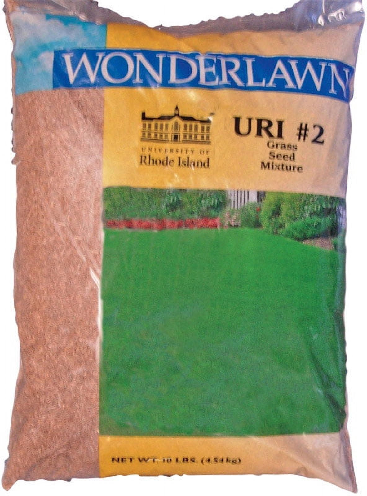Barenbrug 10053 Wonderlawn Rhode Island Full Sun/Light Lawn Seed Mixture 10 lbs.